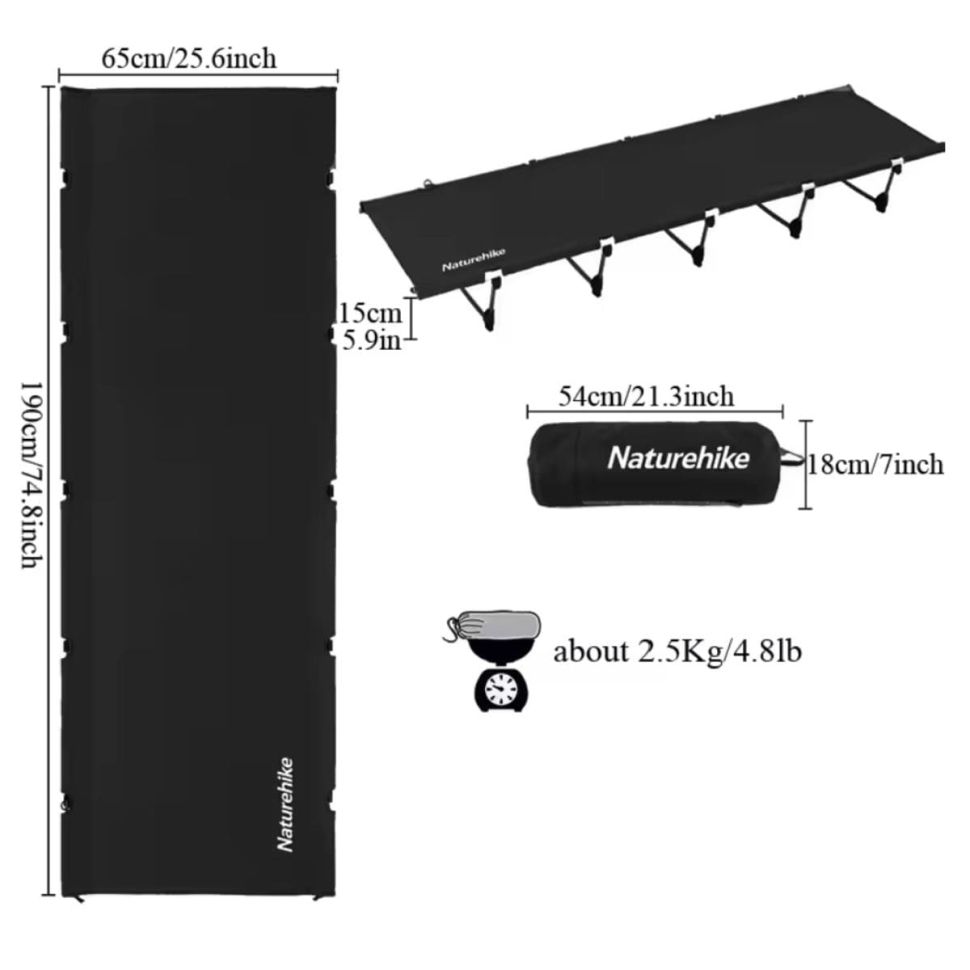 Раскладушка Naturehike XJC05 NH20JJ001