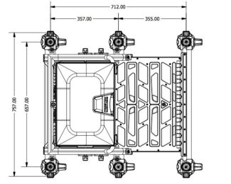 Платформа фидерная Preston Absolute 36 Seatbox - White Edition