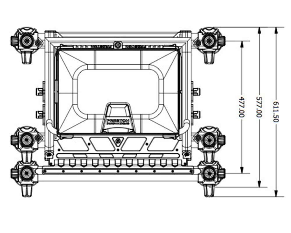 Платформа фидерная Preston Absolute 36 Seatbox - White Edition