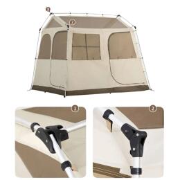 Палатка Naturehike Village 5.0 NH21ZP009 4х-местная