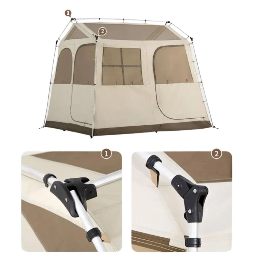 Палатка Naturehike Village 5.0 NH21ZP009 4х-местная