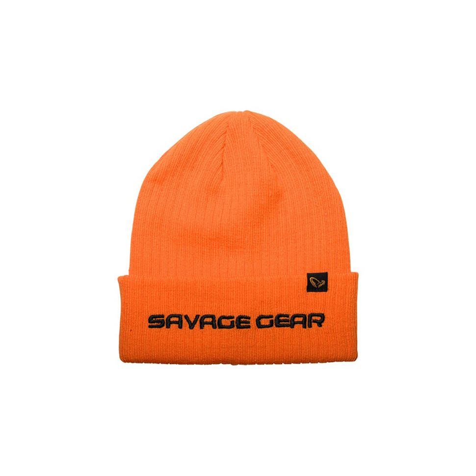 Шапка Savage Gear Fold-Up Beanie One size ц:sun orange