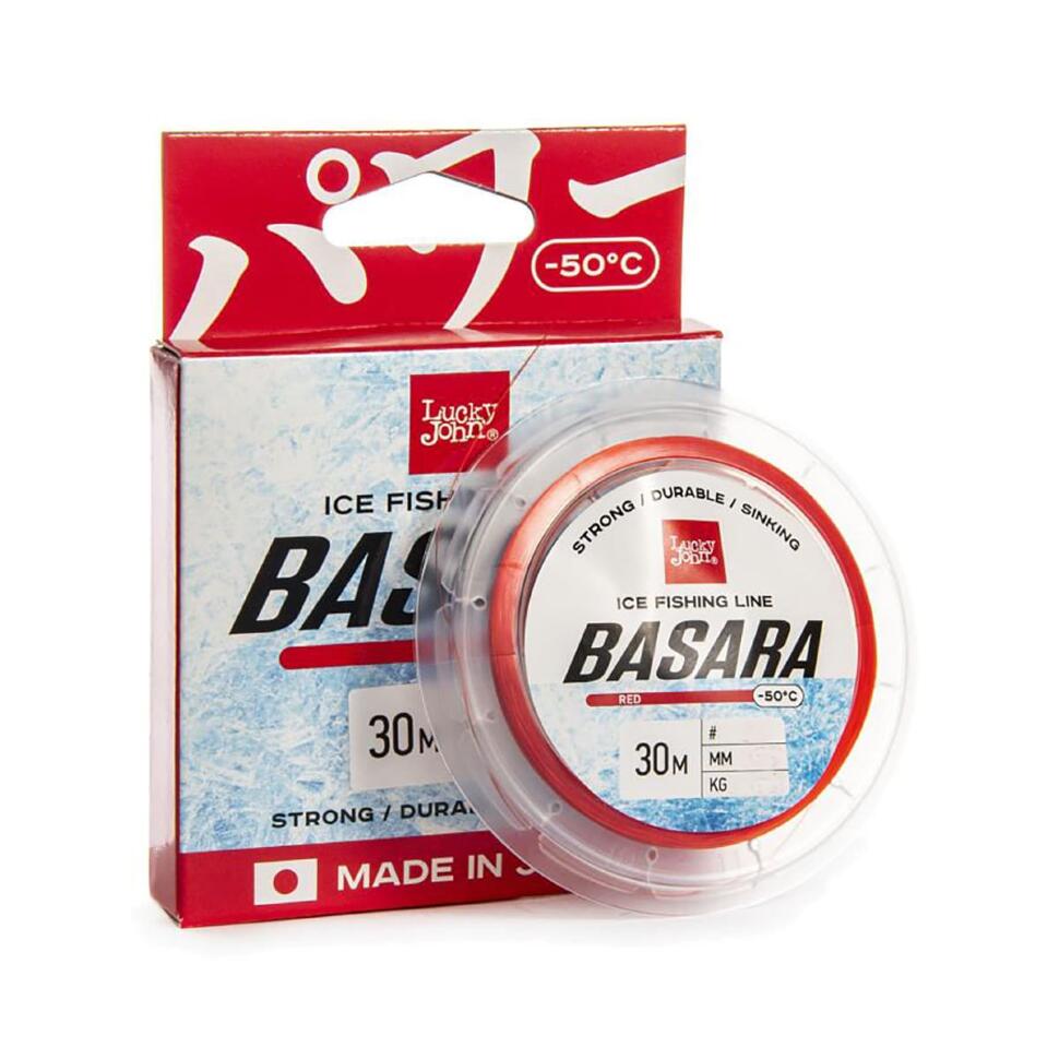 Купить Леска монофильная зимняя Lucky John Basara Red в Алматы в ...