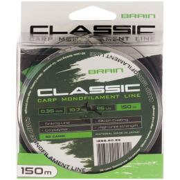 Леска Brain Classic Carp Line 3D camo, 150m