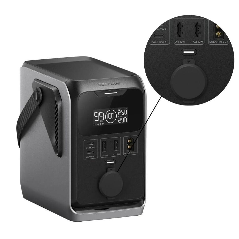 Портативная зарядная станция EcoFlow Trail 300DC 288Wh, USB-C, USB-A