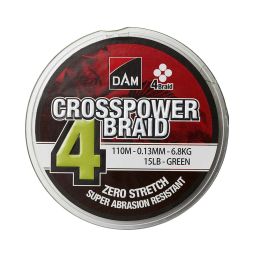Шнур плетенный DAM Crosspower 4-BRAID 150M