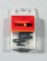 Пулеобразная бусинка "Turbo" Tapered bullet beads / 10шт / Зеленый матовый