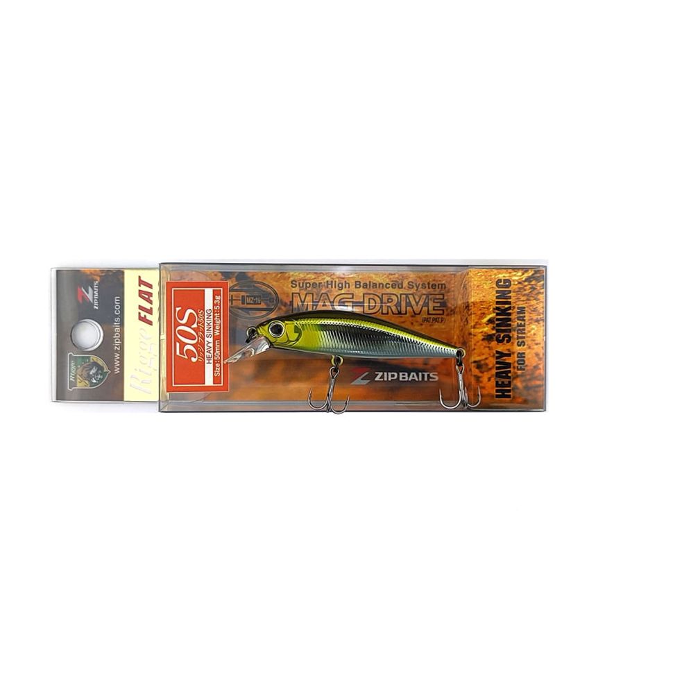 Воблер ZipBaits Rigge Flat Heavy 50S