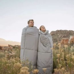 Двухместный спальный мешок с подушками Naturehike NH21MSD05