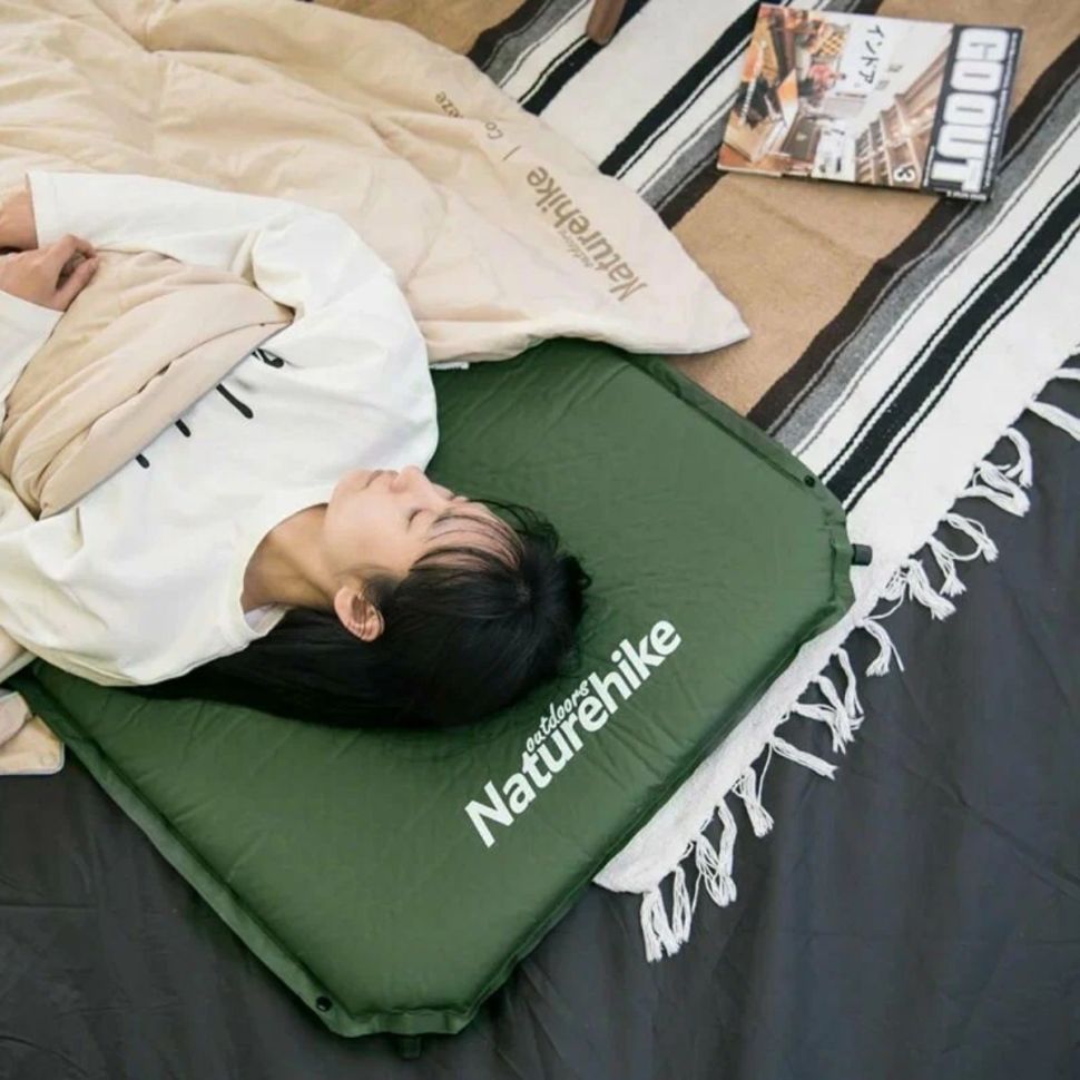 Самонадувающийся туристический коврик Naturehike NH20DZ003