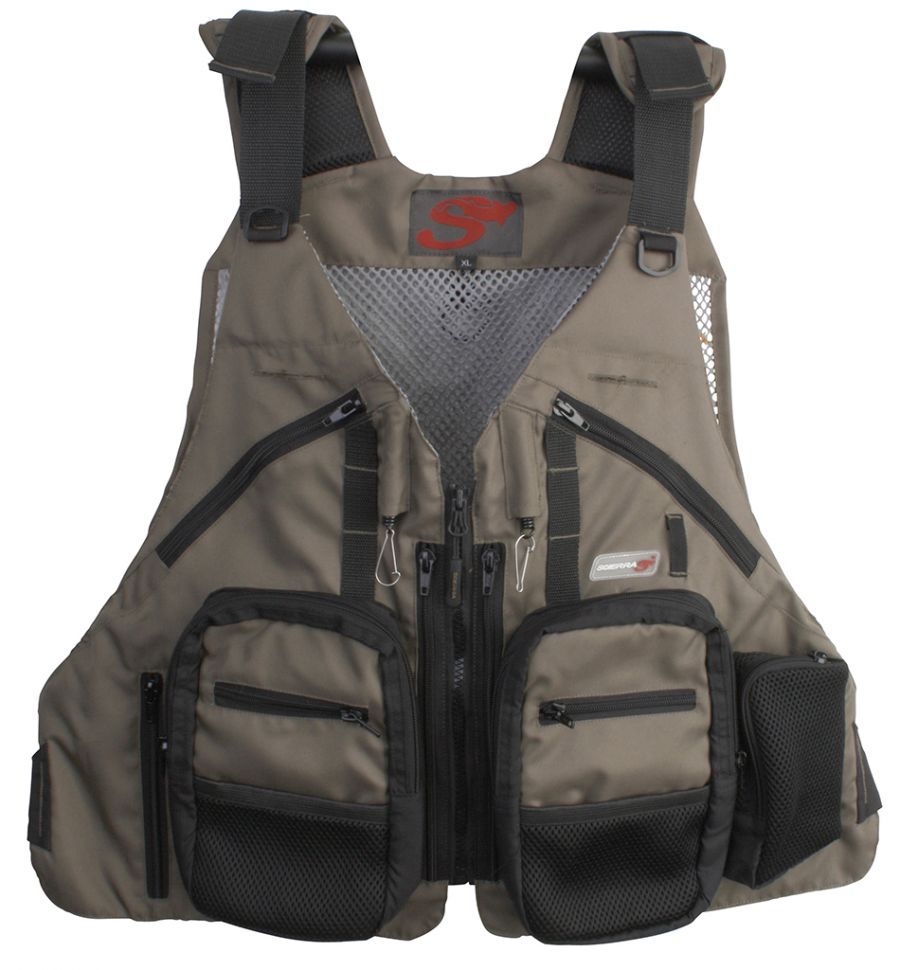 Жилет нахлыстовый ScierraFusion Fly Vest One Size Timber Brown