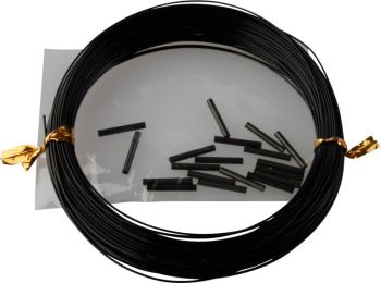 Поводочный материал SG Black Coated Wire
