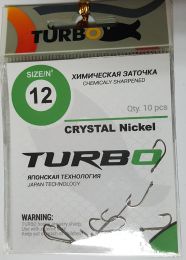 Крючки TURBO CRYSTAL (Nickel)