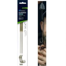 Поводки готовые Rich Carper Classic Rig, Long Shank