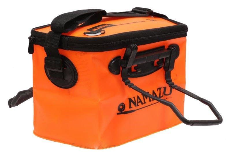 Сумка-кан Namazu складная с 2 ручками, размер 40*24*24, материал ПВХ, цвет оранж.