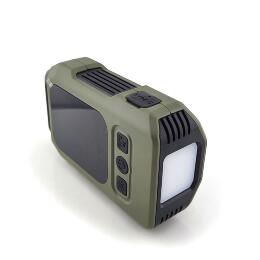 Детектор угарного газа Ice Cube + температура + влажность с LED-фонарём