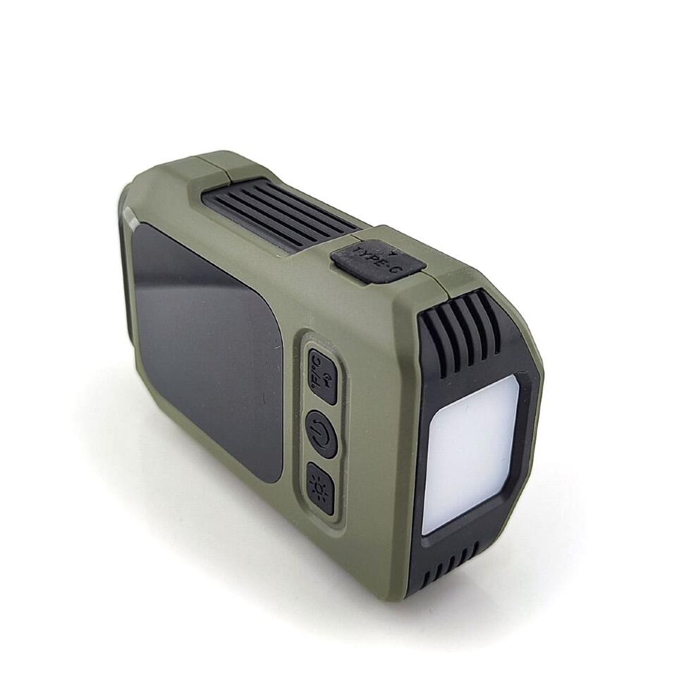 Детектор угарного газа Ice Cube + температура + влажность с LED-фонарём