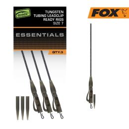 Готовый монтаж FOX Edges Tubing Lead Clip Ready Rig 3 шт