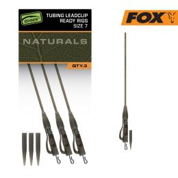 Готовый монтаж FOX Edges Tubing Lead Clip Ready Rig 3 шт