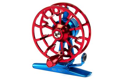 Катушка для зимних удилищ Higashi HI-55N Blue/Red