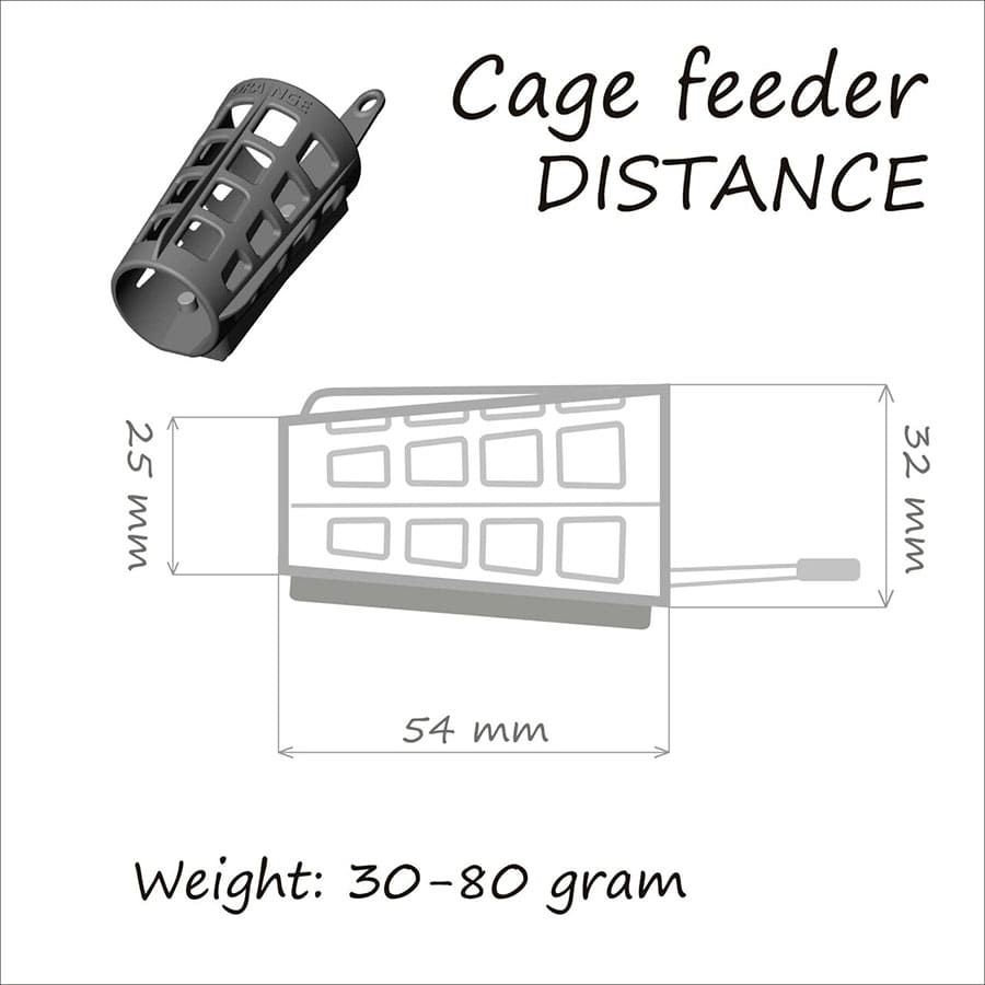 Кормушка ORANGE Distance Cage Feeder, в уп.
