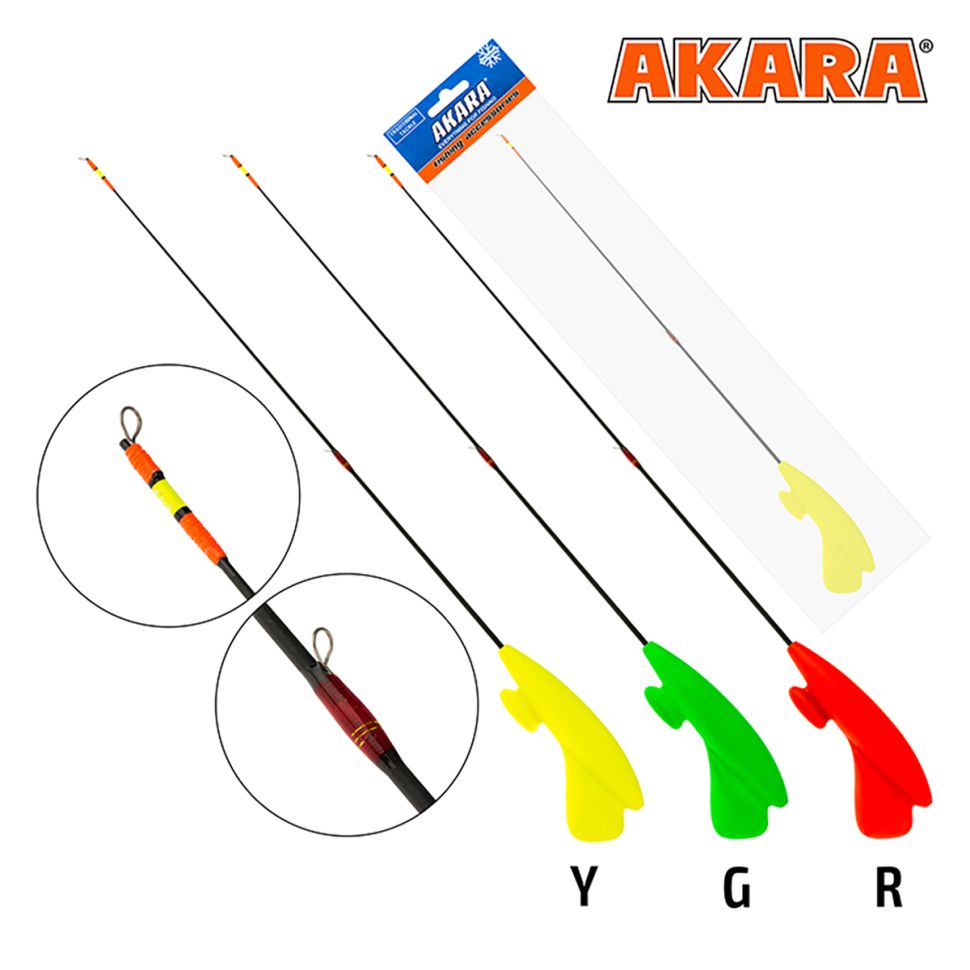 Удилище зимнее Akara Lucky Punch F 360 с кольцами