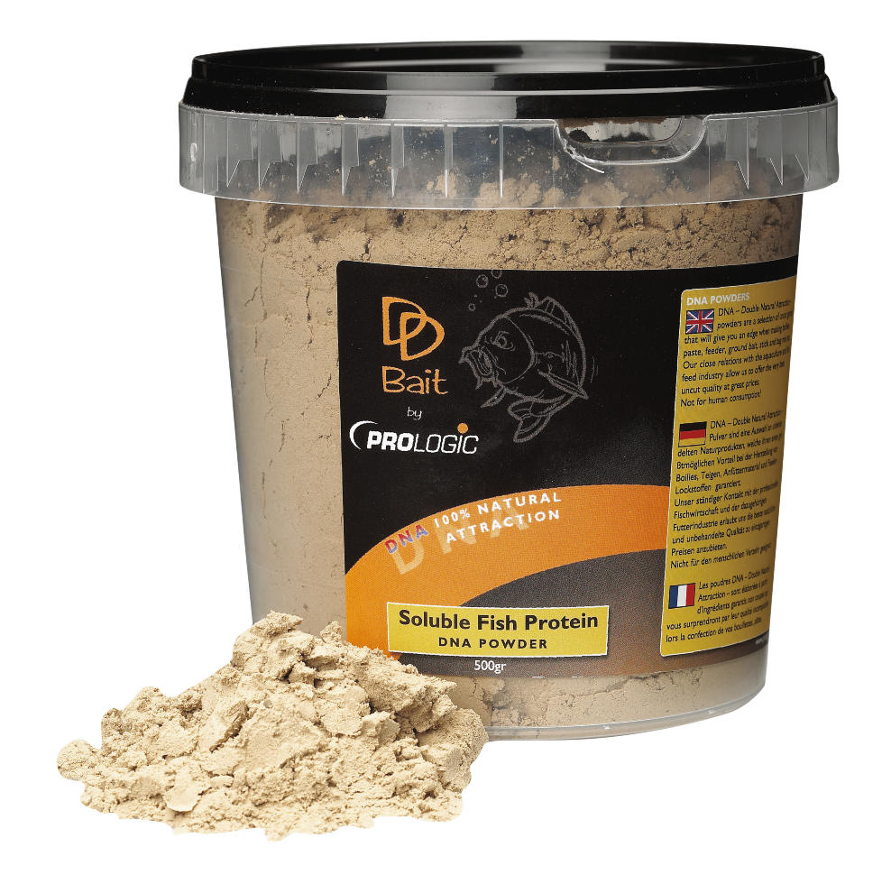 Сыпучие добавки DD Bait DNA Powder Рыбный протеин 300гр Soluble Fishprotein 300g