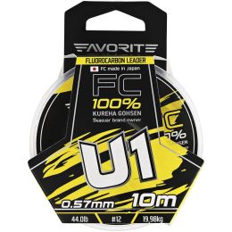 Леска флюорокарбоновая Favorite U1 FC 10m