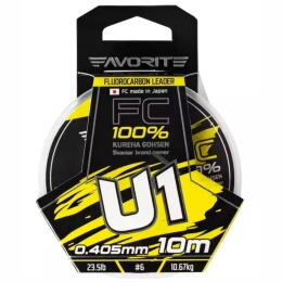 Леска флюорокарбоновая Favorite U1 FC 10m