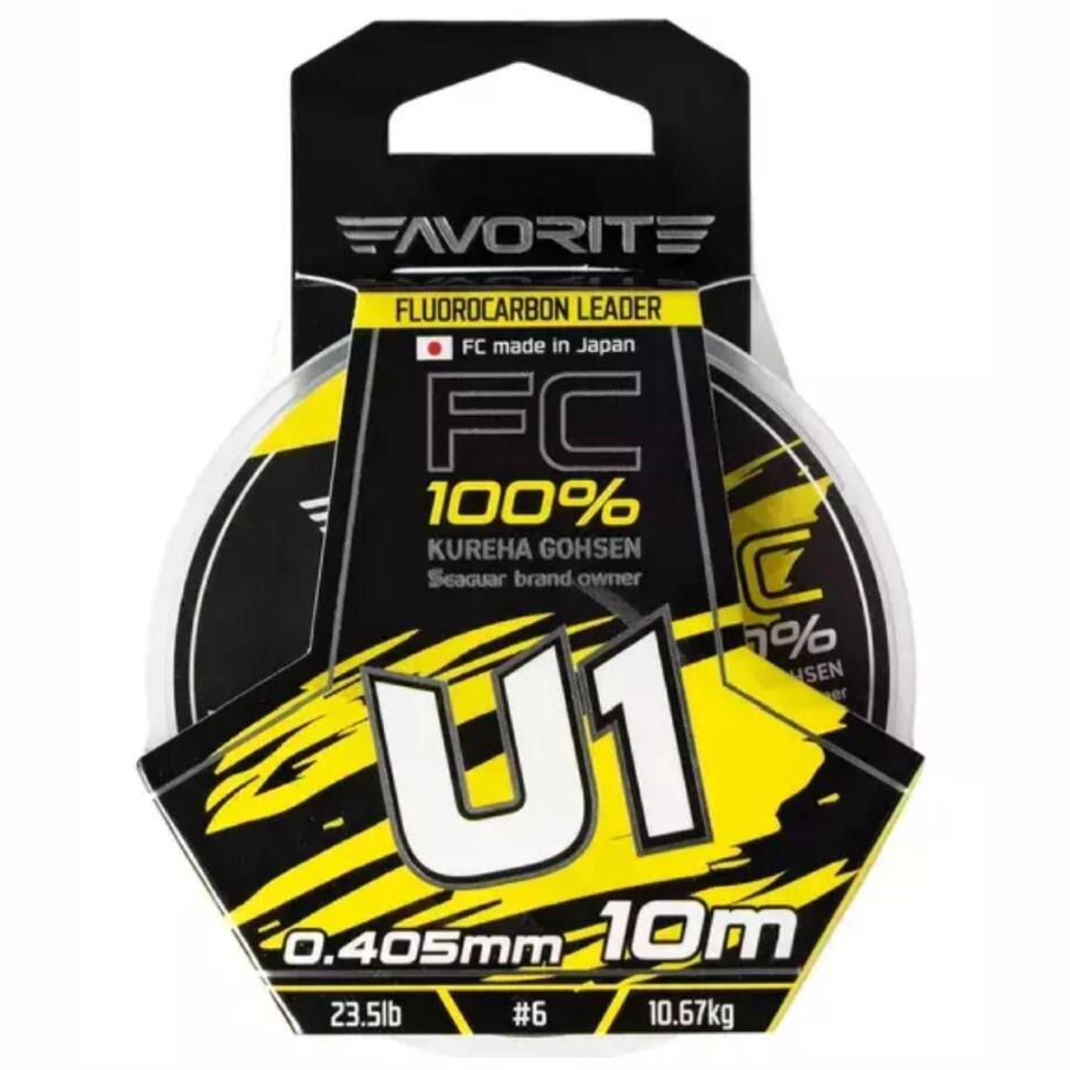 Леска флюорокарбоновая Favorite U1 FC 10m