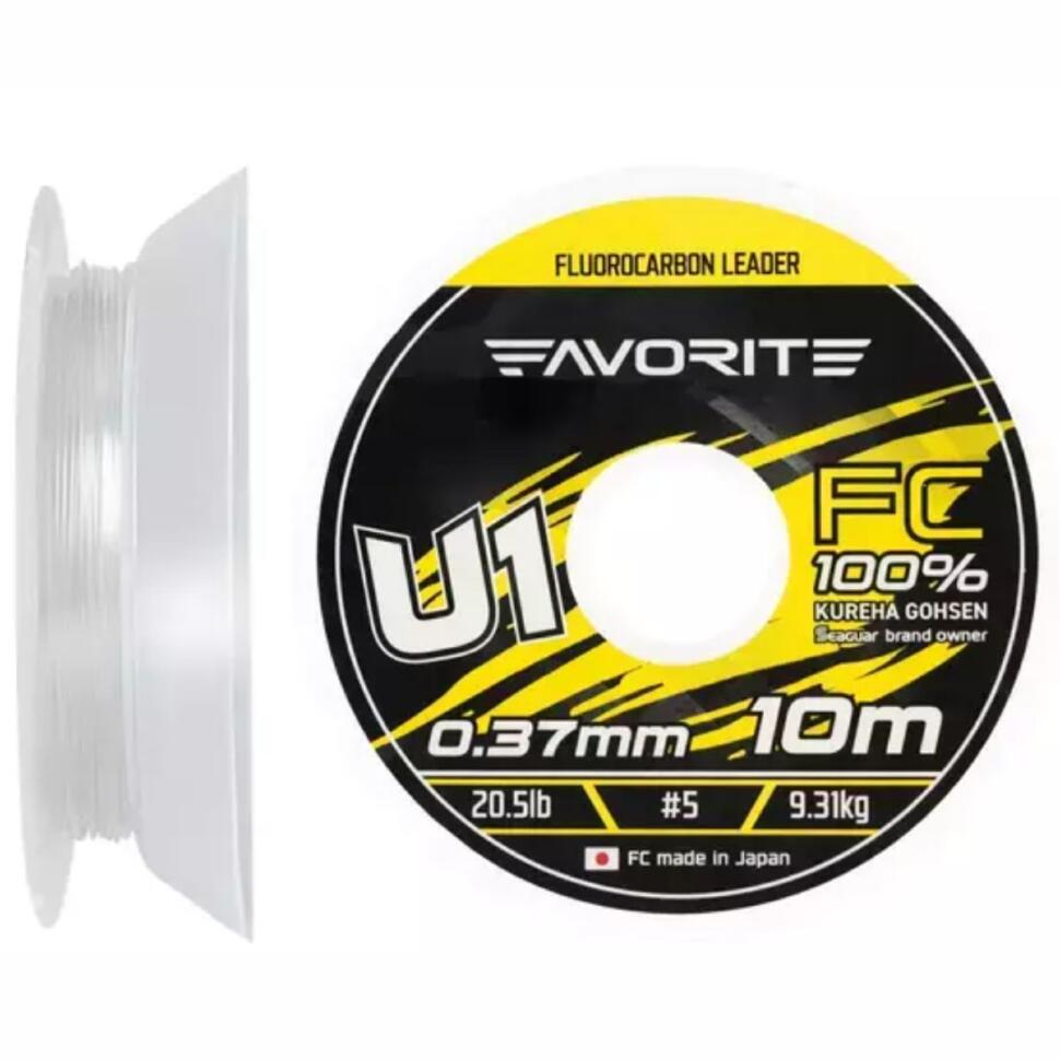 Леска флюорокарбоновая Favorite U1 FC 10m