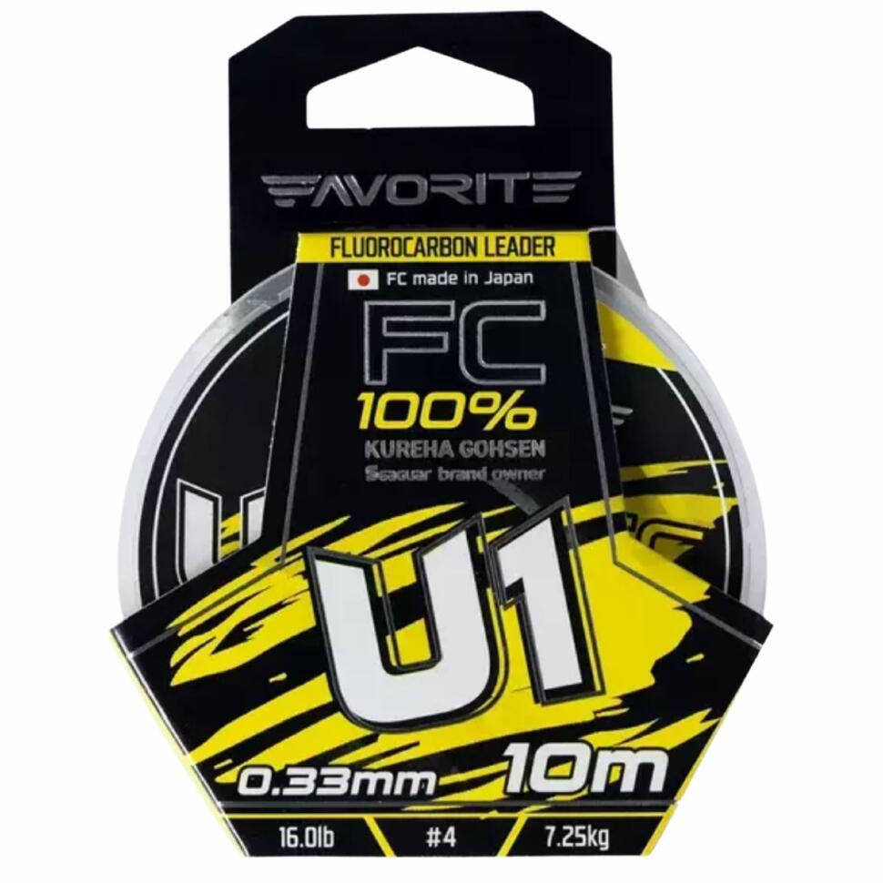 Леска флюорокарбоновая Favorite U1 FC 10m