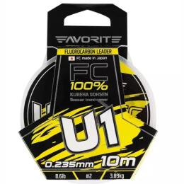 Леска флюорокарбоновая Favorite U1 FC 10m
