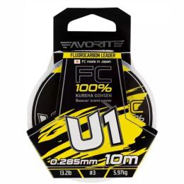 Леска флюорокарбоновая Favorite U1 FC 10m