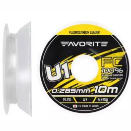 Леска флюорокарбоновая Favorite U1 FC 10m