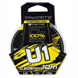 Леска флюорокарбоновая Favorite U1 FC 10m