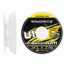 Леска флюорокарбоновая Favorite U1 FC 10m