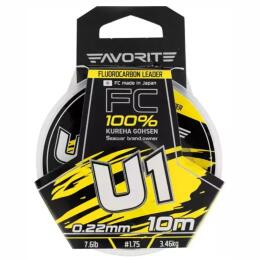 Леска флюорокарбоновая Favorite U1 FC 10m