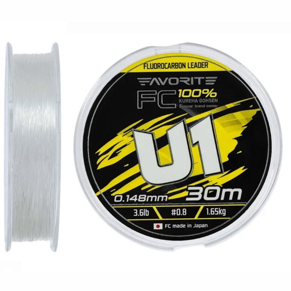 Леска флюорокарбоновая Favorite U1 FC 10m