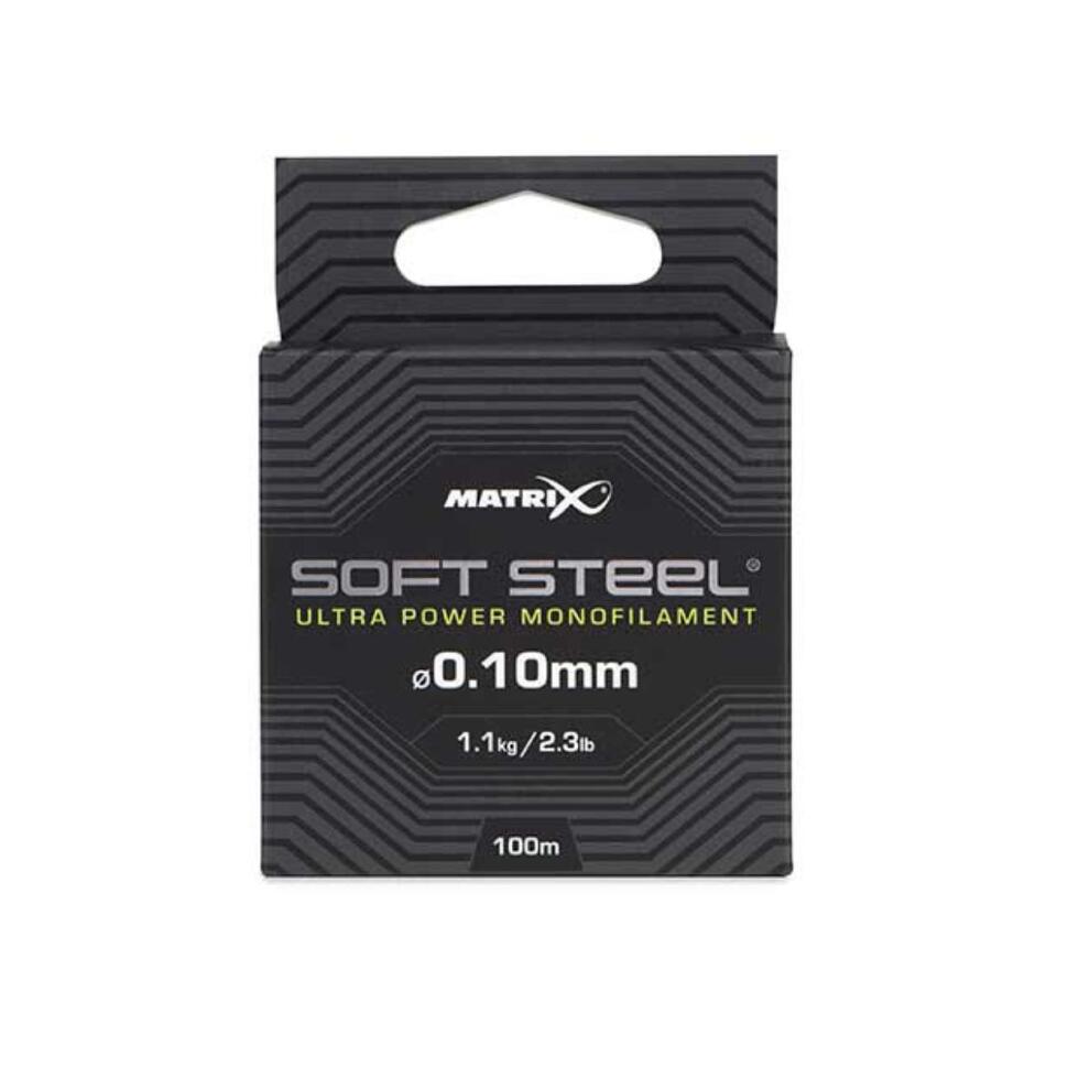Монофильная леска Matrix Soft Steel Ultra Power 100m
