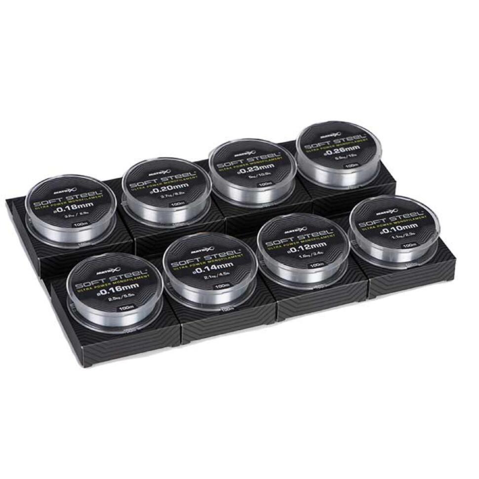 Монофильная леска Matrix Soft Steel Ultra Power 100m