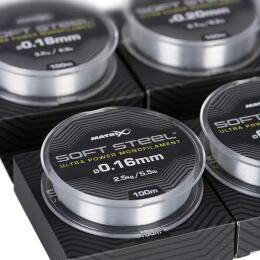 Монофильная леска Matrix Soft Steel Ultra Power 100m
