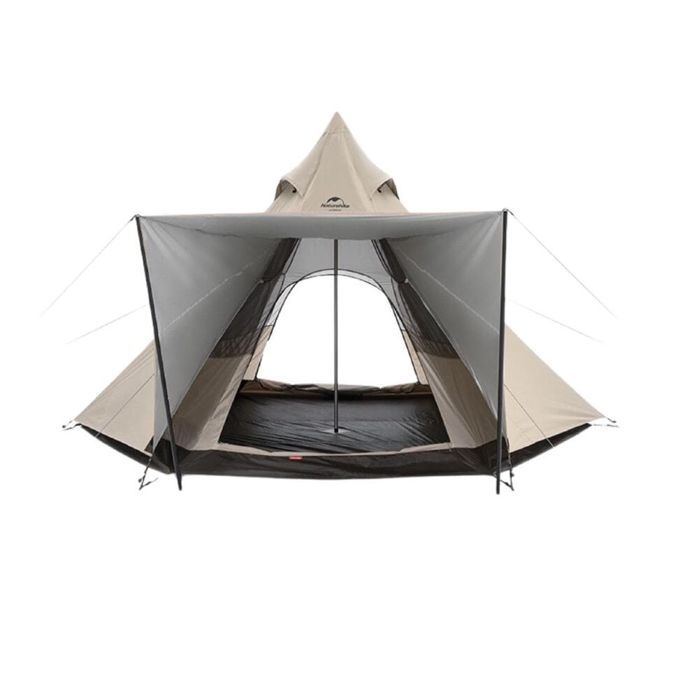 Пирамидальная палатка Naturehike 4-х местная NH20ZP013