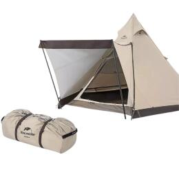 Пирамидальная палатка Naturehike 4-х местная NH20ZP013