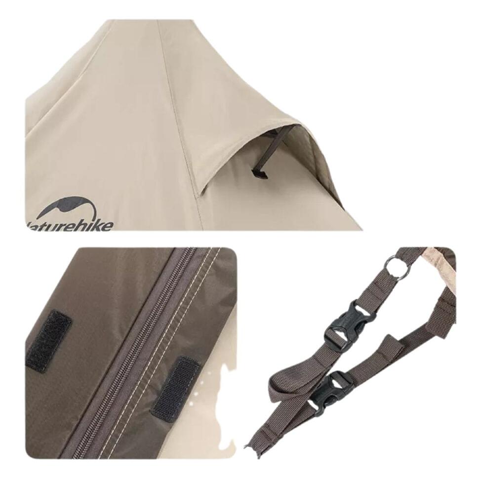 Пирамидальная палатка Naturehike 4-х местная NH20ZP013