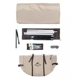 Пирамидальная палатка Naturehike 4-х местная NH20ZP013