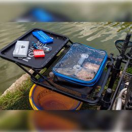 Двойной лоток Preston Offbox Double Decker Side Tray - Large