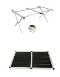 Стол складной алюминиевый Buffalo Garden Table L