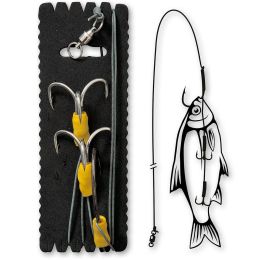 Готовый монтаж для ловли сома  Black Cat Big Bait Rig