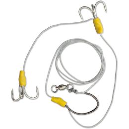 Готовый монтаж для ловли сома  Black Cat Big Bait Rig